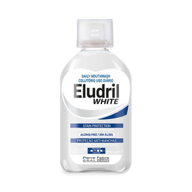 Eludril Mouthwash White Στοματικό Διάλυμα για Ολοκληρωμένη Προστασία 500ml