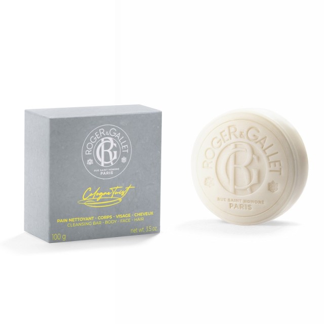 Roger&Gallet Cologne Twist Cleansing Bar Μπάρα Καθαρισμού 3 σε 1 100g