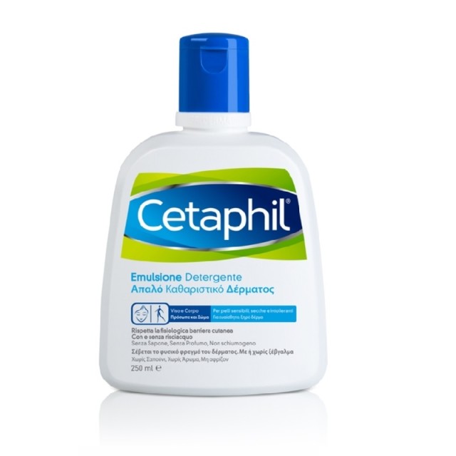 Cetaphil Gentle Skin Cleanser  Απαλό Καθαριστικό Δέρματος για το Ευαίσθητο Ξηρό και μη Ανεκτικό Δέρμα 250ml