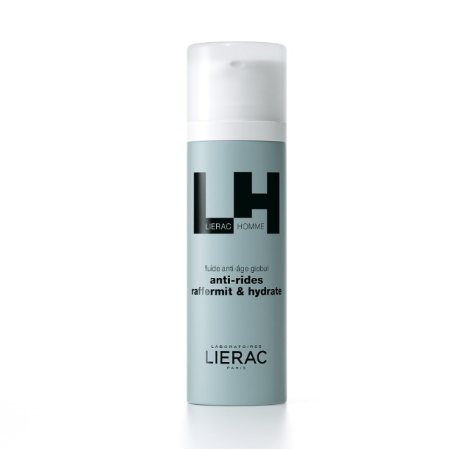 Lierac Homme Anti-Rides Raffermit & Hydrate Global Ανδρική Λεπτόρρευστη Κρέμα με Ολοκληρωμένη Αντιγηραντική Δράση, 50ml