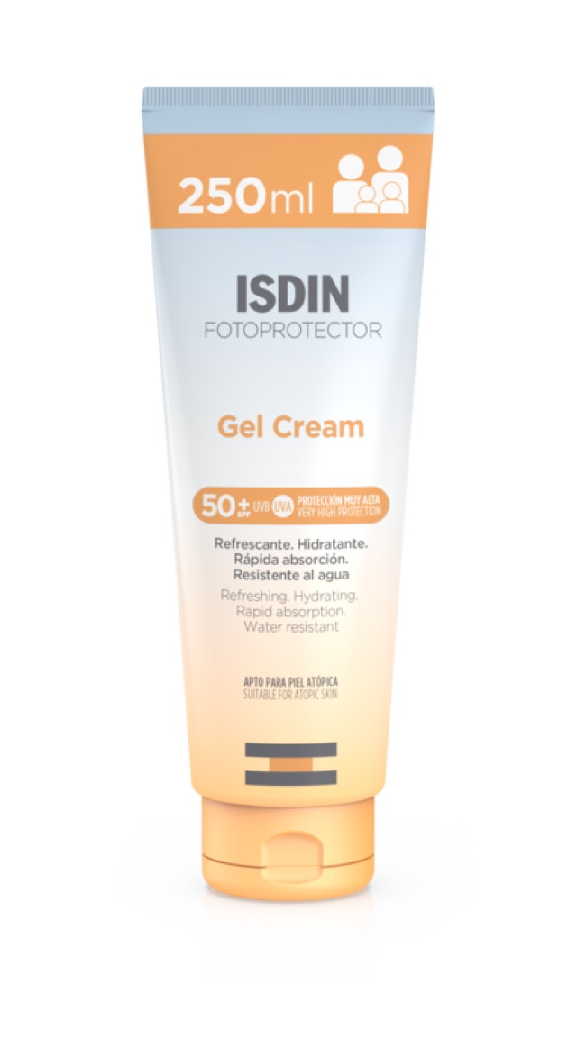 Isdin Fotoprotector Gel Cream SPF50+ Αντηλιακή Κρέμα σε μορφή Τζελ για το σώμα