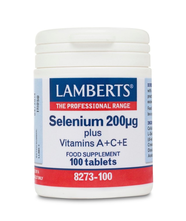 LAMBERTS SELENIUM A C E 100TABS