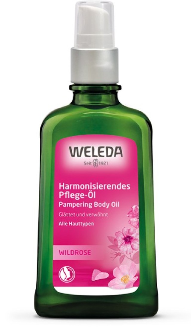 Weleda Λάδι Σώματος Άγριου Τριαντάφυλλου, 100ml