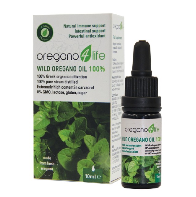 Oregano 4 Life Βιολογικό Ριγανέλαιο 100% 10ml