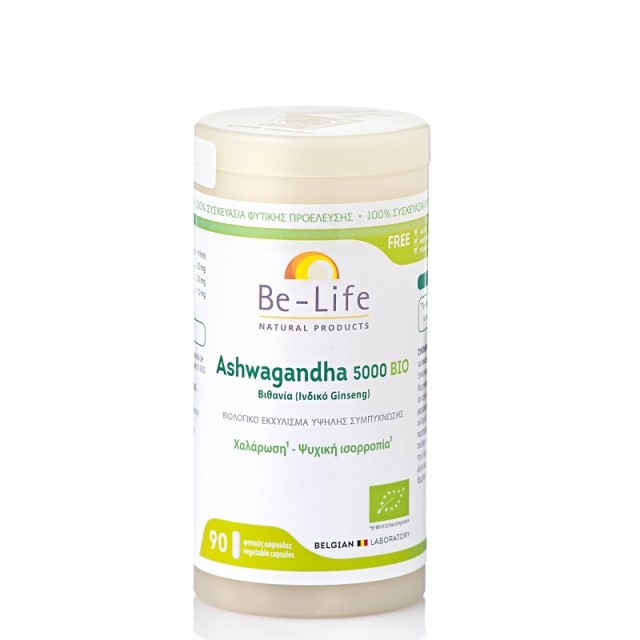 Be-Life Ashwagandha 5000 Bio 90 κάψουλες