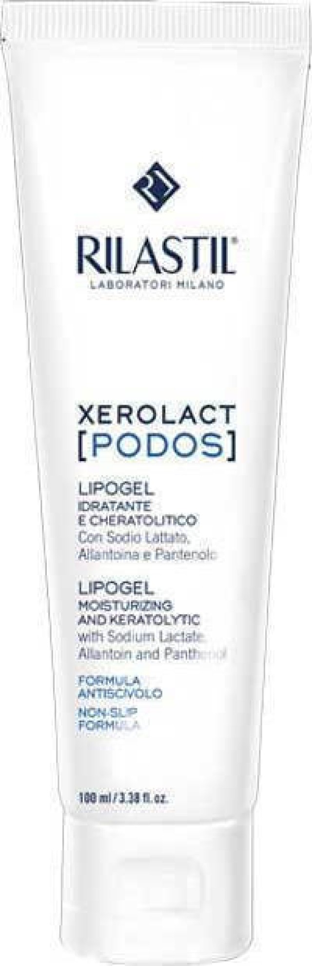 Rilastil Xerolact Podos Lipogel Ενυδατική Κρέμα Ποδιών 100ml