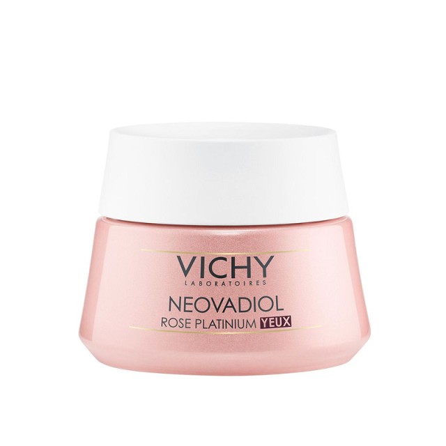 Vichy Neovadiol Rose Platinium 24ωρη Ενυδατική & Αντιγηραντική Κρέμα Ματιών 15ml