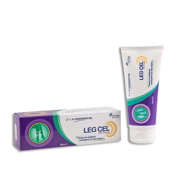 Cross Leg Gel για την Τόνωση του Φλεβικού Συστήματος των Ποδιών 100ml