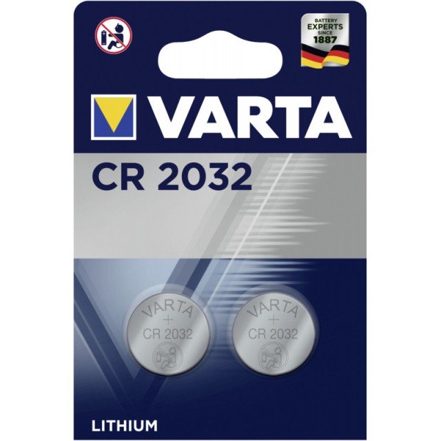 Varta CR2032 Μπαταρίες Λιθίου 2 Τμχ