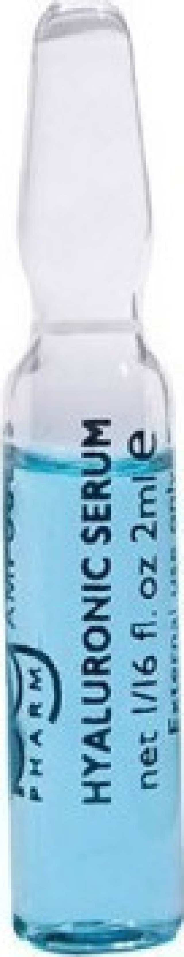 AG Pharm Hyaluronic Serum Ενυδατικός Ορός, τριών διαφορετικών μοριακών βαρών υαλουρονικού οξέως, 1 amp x 2ml