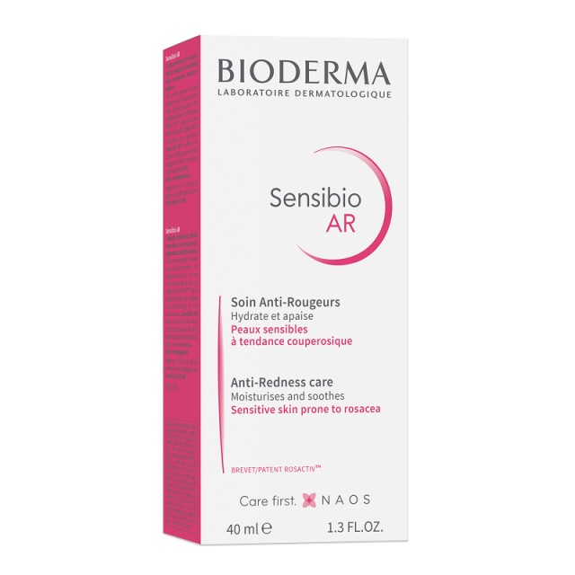 Bioderma Sensibio AR Ενυδατική & Καταπραϋντική Φροντίδα κατά της Ερυθρότητας 40ml