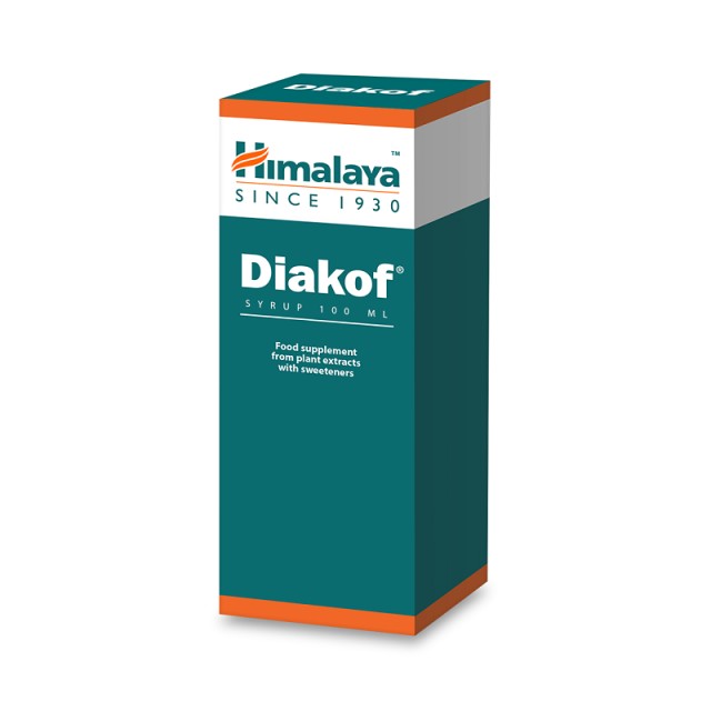 Himalaya Diakof Syrup Σιρόπι για Υγιές Αναπενυστικό Σύστημα 100ml