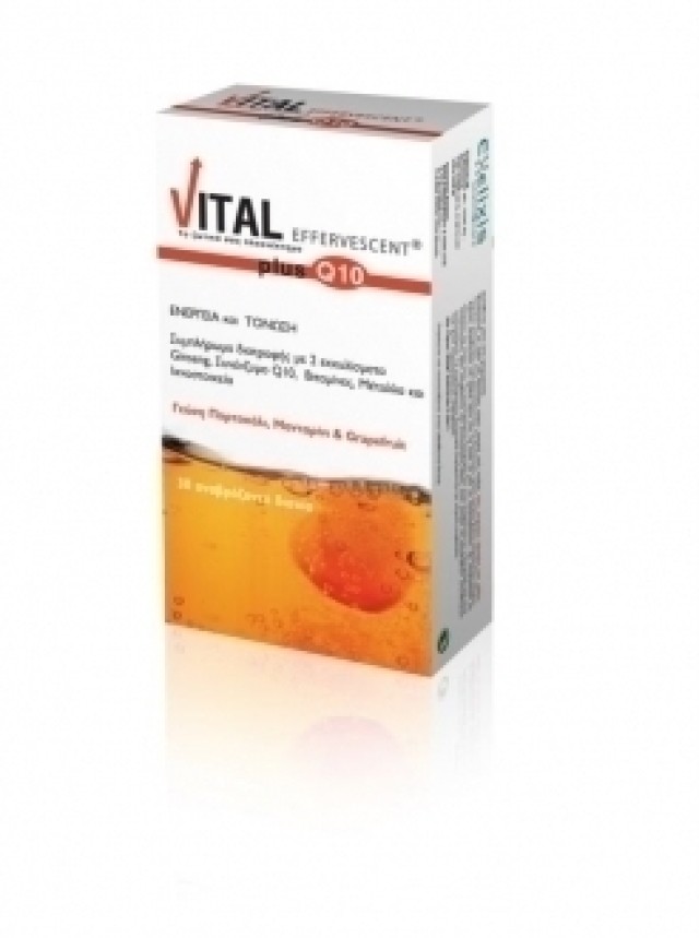 Vital PlusQ10 Effervescent 30tabs