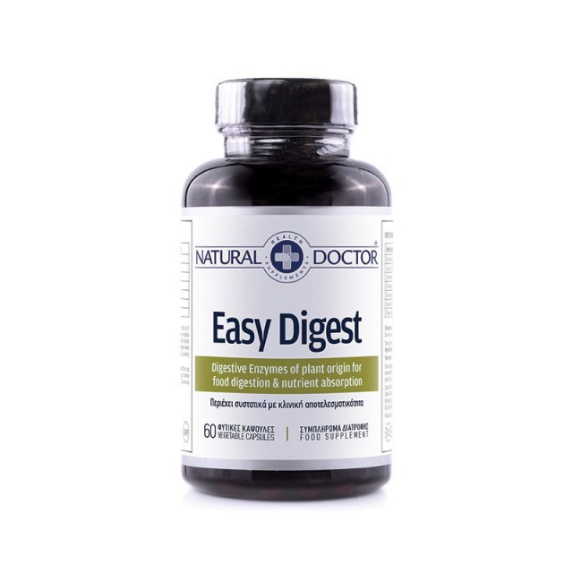 Natural Doctor Easy Digest 60 φυτικές Caps