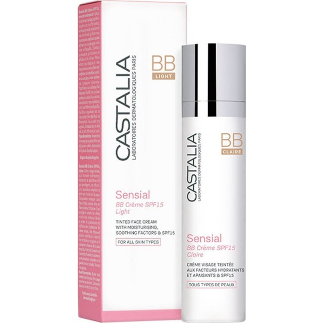 Castalia Sensial BB Crème Claire/Light SPF 15 Κρέμα Προσώπου με Χρώμα 40ml