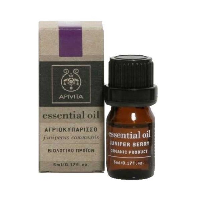 Apivita Αιθέριο έλαιο Juniper - Αγριοκυπάρισσο 5ml