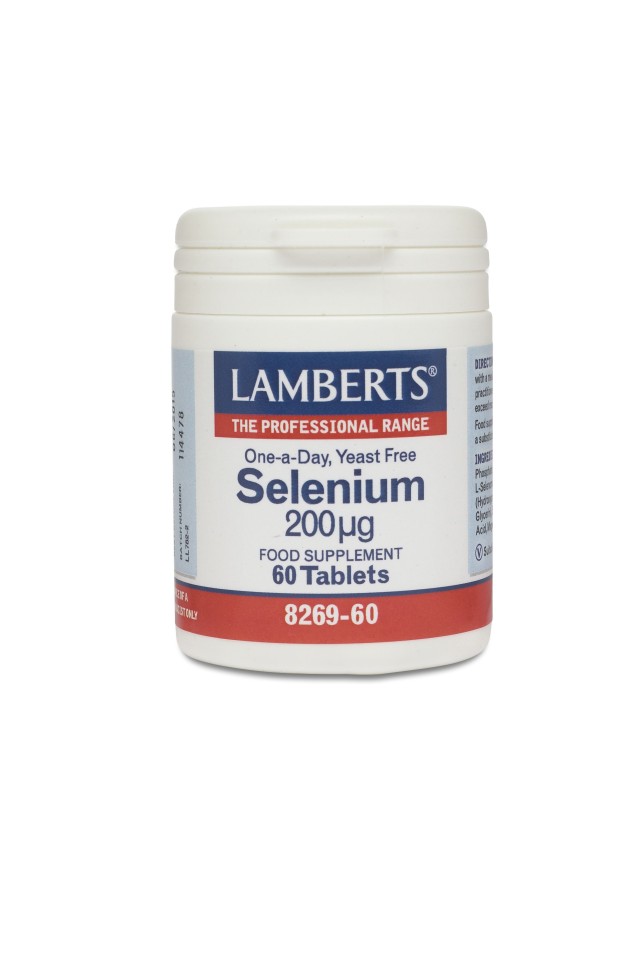 LAMBERTS SELENIUM 200MCG 60TABS