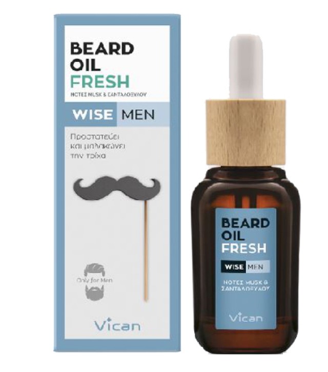 Vican Wise Men Beard Oil Fresh 30ml