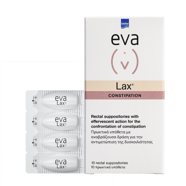 InterMed Eva Intima LAX με χαμομήλι 10 υπόθετα