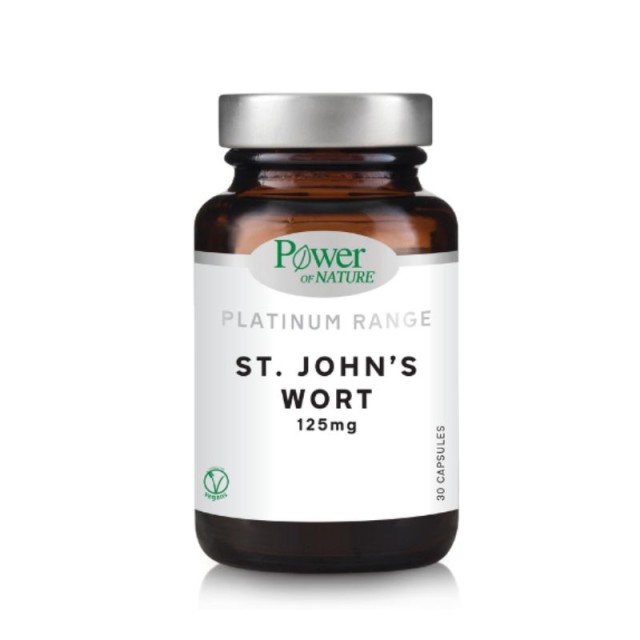 Power Of Nature Platinum Range St John’s Wort 125mg Εκχύλισμα Βαλσαμόχορτου 30 κάψουλες