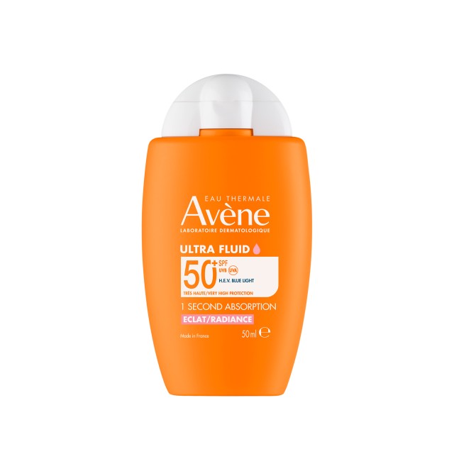 Avène Ultra Fluid Radiance SPF50+ Αντηλιακό Προσώπου κατά της Φωτογήρανσης 50ml