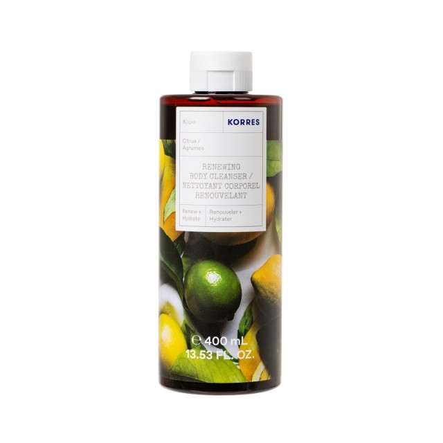 Korres Renewing Body Cleanser Αφρόλουτρο Κίτρο 400ml