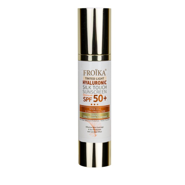 Froika Hyaluronic Silk Touch Sunscreen Tinted Light spf50 40ml