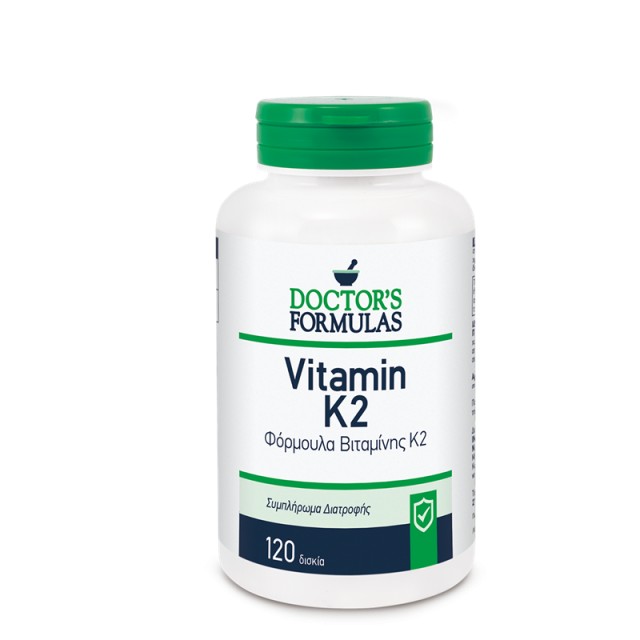 Doctors Formulas Vitamin K2 200mcg Φόρμουλα Βιταμίνης K2 120 κάψουλες