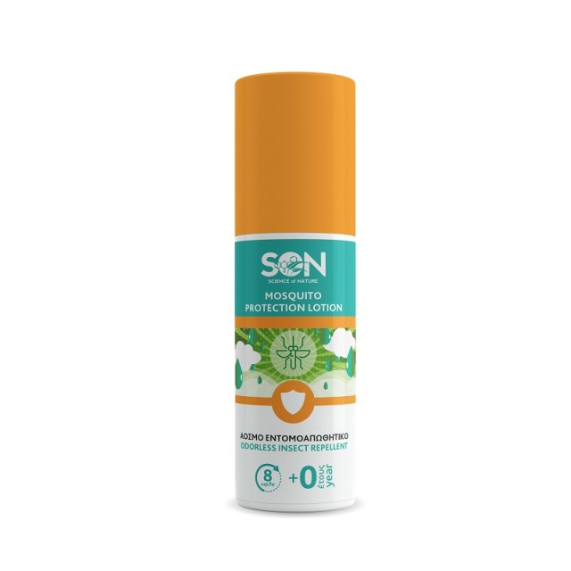 Science Of Nature SON Mosquito Protection Lotion Άοσμο Εντομοαπωθητικό 100ml