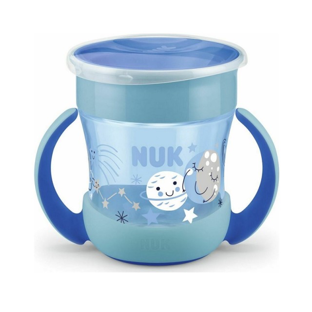 Nuk Mini Magic Cup Night Evolution Μπλε 6+m (10.751.352) 160ml