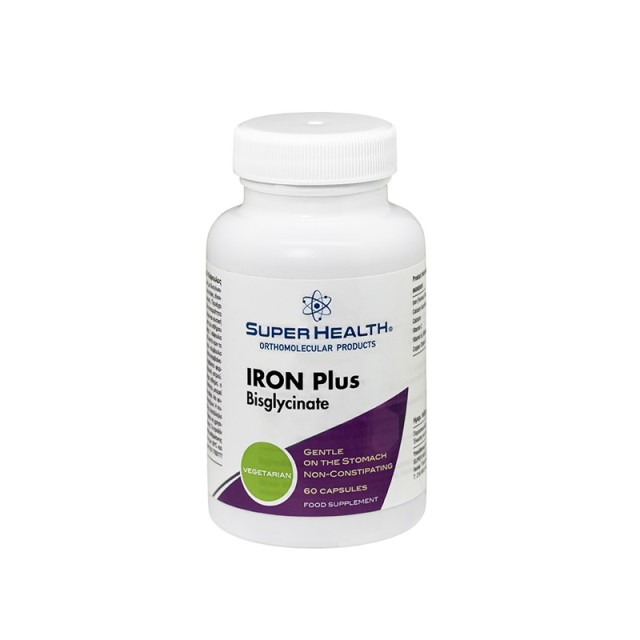 Super Health Iron Plus Bisglycinate 60 κάψουλες