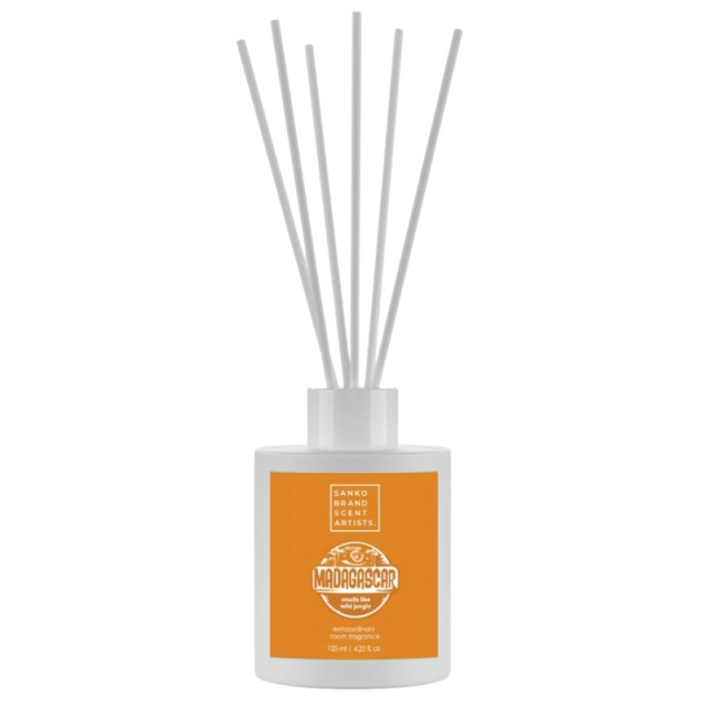 Sanko Madagascar Reed Diffuser Αρωματικό Χώρου με Στικς 125ml