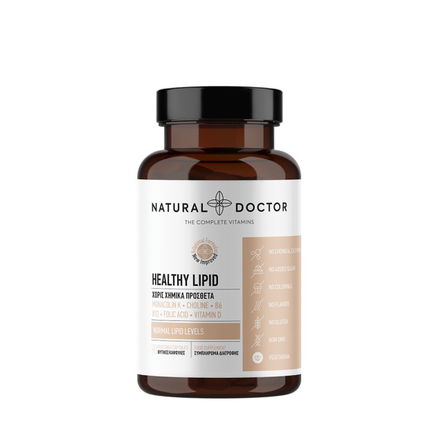 Natural Doctor Healthy Lipid 90 φυτικές κάψουλες