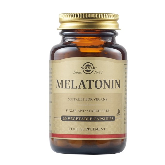 Solgar Melatonin Συμπλήρωμα για τον Ύπνο 60 ταμπλέτες