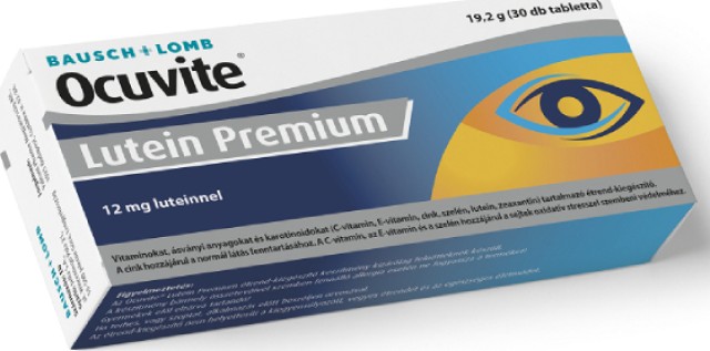 Bausch & Lomb Ocuvite Lutein Premium Συμπλήρωμα Διατροφής Για Την Υγεία Των Ματιών 30Tabs