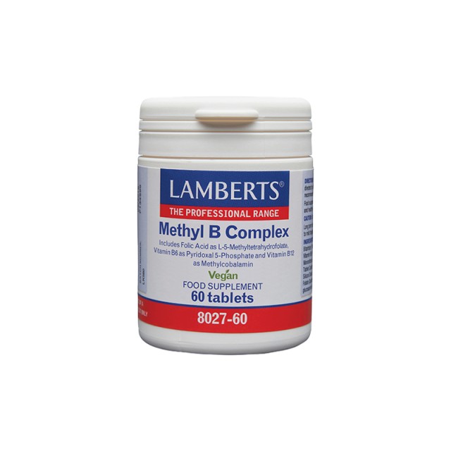 Lamberts Methyl B Complex Συμπλήρωμα Διατροφής Βιταμινών του Συμπλέγματος Β 60 ταμπλέτες