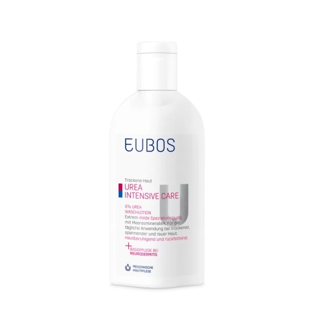 Eubos Urea 5% Washing Lotion Υγρό Σαπούνι Καθαρισμού & Περιποίησης με Ουρία 200ml