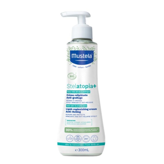 Mustela Stelatopia+ Lipid Replenishing Cream 300ml