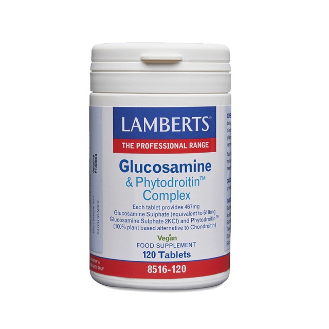 Lamberts Glucosamine & Phytodroitin Complex 120 ταμπλέτες