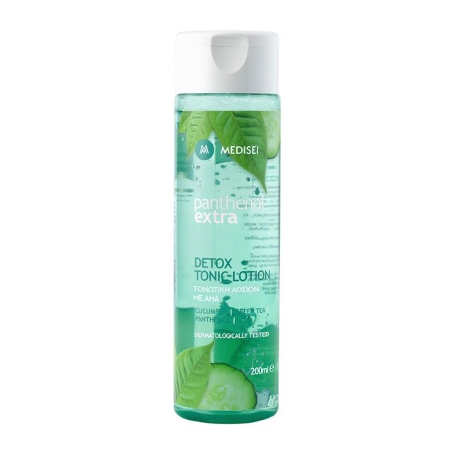 Panthenol Extra Detox Tonic Lotion Τονωτική Λοσιόν Καθαρισμού Προσώπου 200ml