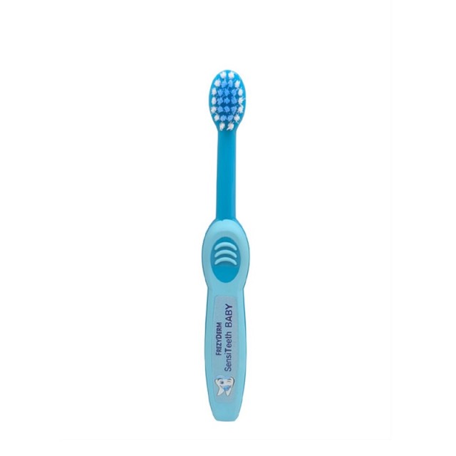 Frezyderm Sensiteeth Toothbrush Soft Light Blue Μαλακή Οδοντόβουρτσα για Μωρά 6-36 μηνών Γαλάζιο Χρώμα 1τεμ.