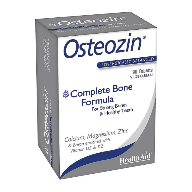 Health Aid Osteozin Φόρμουλα Για Την Υγεία Των Οστών 90tabs