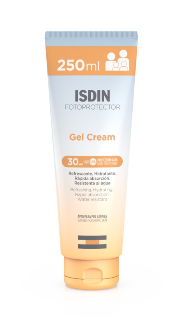 Isdin Fotoprotector Gel Cream SPF30 Αντηλιακή Κρέμα Σε Μορφή Τζελ Για Το Σώμα 250ml