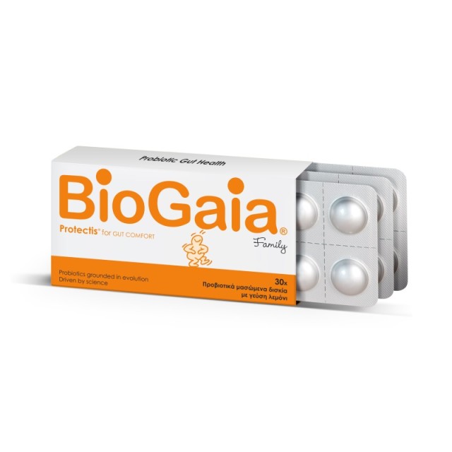 BioGaia ProTectis Family Lemon 30 Chew.Tabs