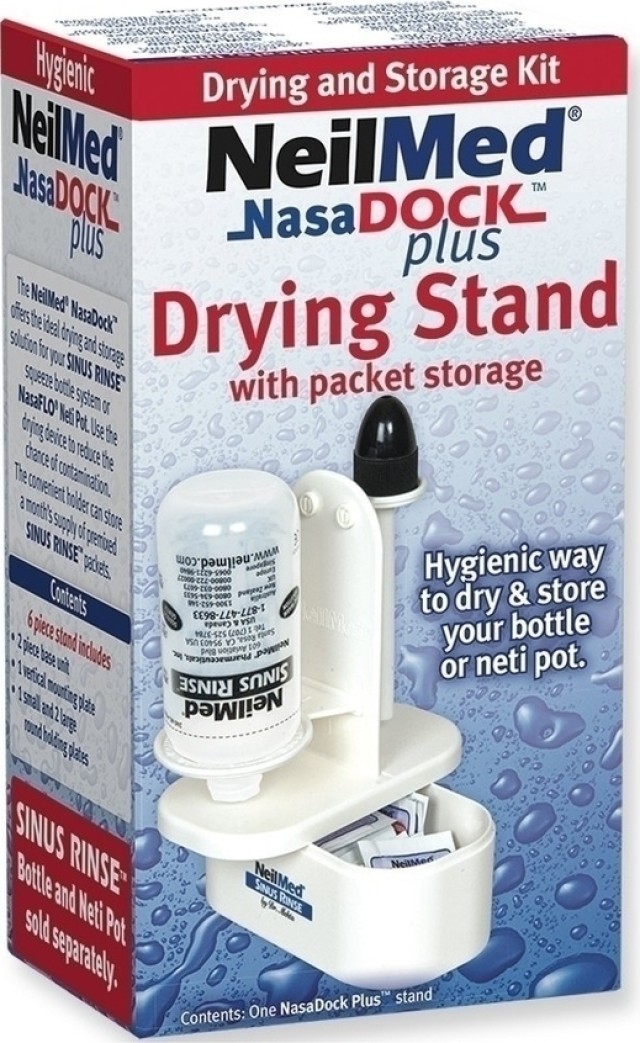 NeilMed Sinus Rinse Nasa Dock Plus Drying Stand with Packet Storage 1τμχ