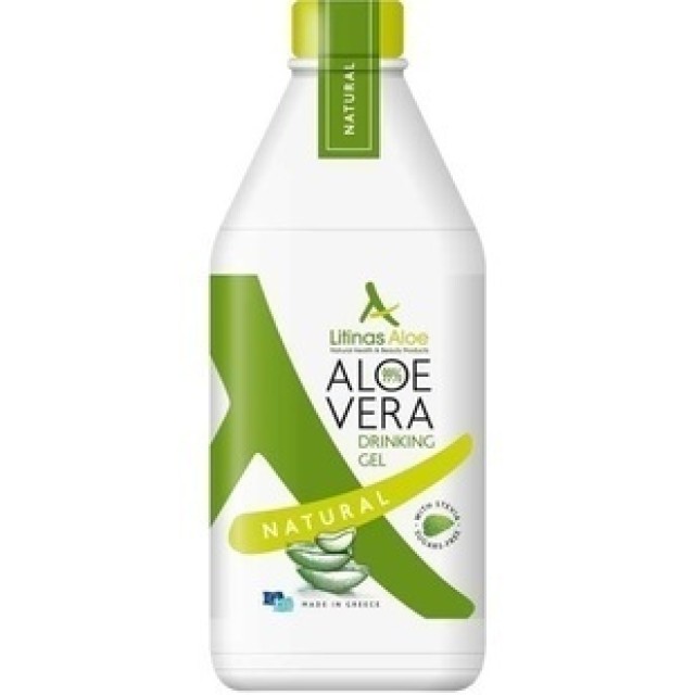 Litinas Aloe Vera Πόσιμο Gel Γεύση Natural 1000ml