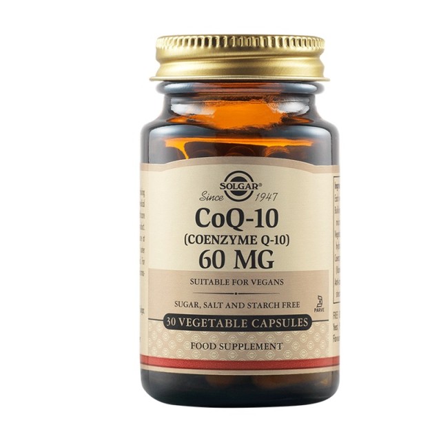 Solgar Coenzyme Q-10 60mg 30 φυτικές κάψουλες