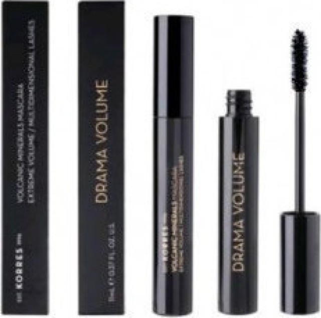 Korres Drama Volume Mascara Volcanic Minerals 01 Black 11 ml