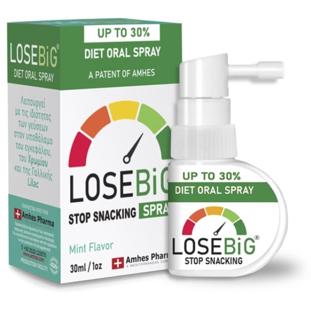 Losebig Spray για Αδυνάτισμα με Γεύση Μέντα 30ml