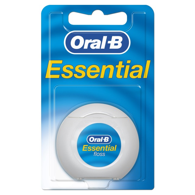 Oral-B Essential Floss Κηρωμένο Οδοντικό Νήμα 50m